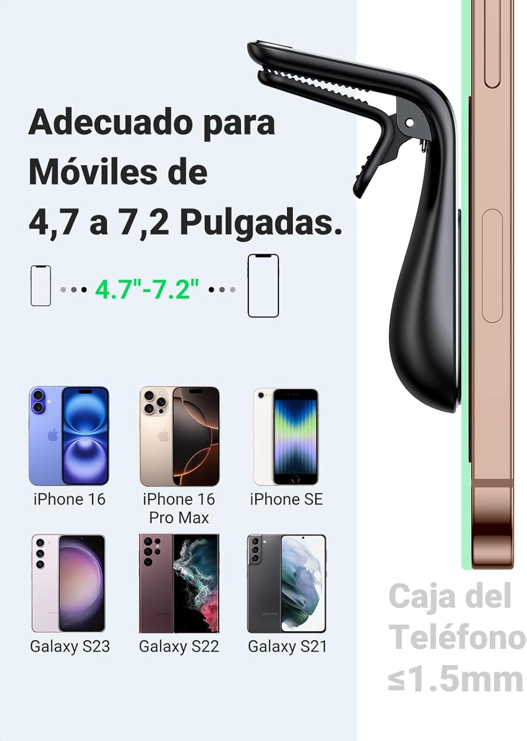 Soporte para celular magnético